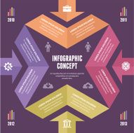 Infographic Concept - Vector Scheme with Icons N9