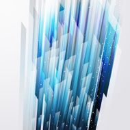 abstract vector background wiht straight blue lines
