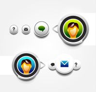 Vector user buttons