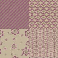 Fabric pattern vector illustration