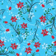 seamless floral texture