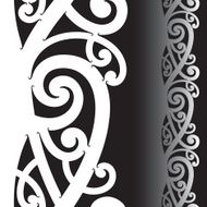 Maori tattoo pattern N2