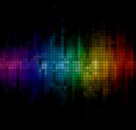 abstract colorful check pattern technology background N22