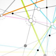 abstract colorful line pattern technology concept background N2