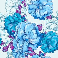 Beautiful Seamless Floral Background N3