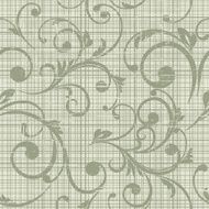 grunge floral seamless background
