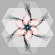 digital floral pattern background