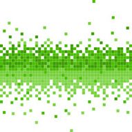 abstract green data flowing background