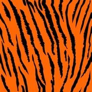 Seamless tiger fur pattern