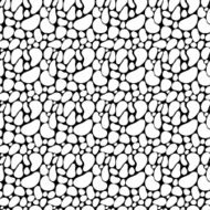 Abstract print animal seamless pattern in black and white N2