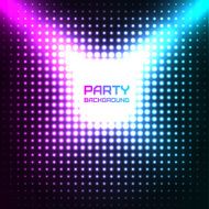 Shiny Disco Party Background