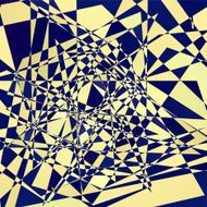 abstract color geometry pattern background N17
