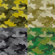 Seamless military pattern