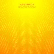 Abstract Circular Orange Background