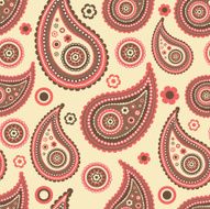 Paisley seamless background N2
