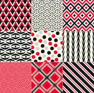 Seamless Geometric Pattern N184