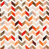 seamless orange herringbone vector background