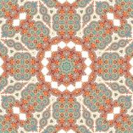 Decorative laced pattern