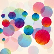 abstract design tech circles background vector N2