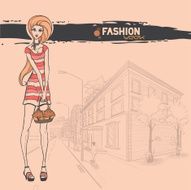 Urban fashion City and people N26