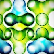 Shiny bubble background