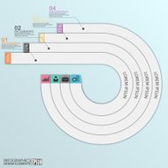 Abstract paper infographic N15