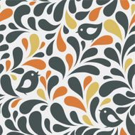 Wallpaper with birds