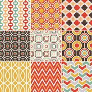seamless retro pattern N41