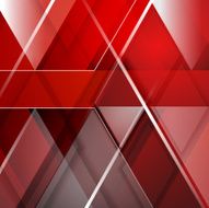 Vector red geometric background