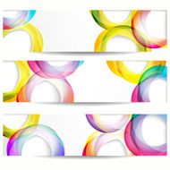 Abstract banners N12