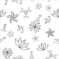 Abstract background contours