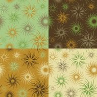 Fire Flower Pattern