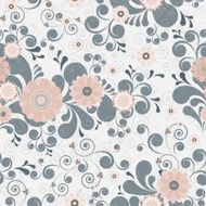 Seamless floral background N220