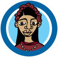 Mexican woman Frida
