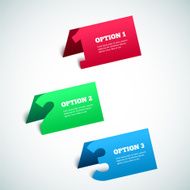 Paper 3D Vector Progress background