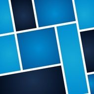 Creative abstract cubes N4