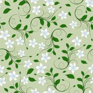 Seamless Floral Pattern N996