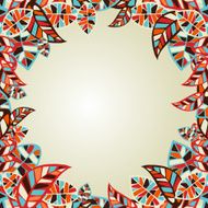 Abstract leaves background N4