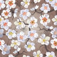 Sakura seamless pattern N2