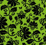 Seamless floral background N221