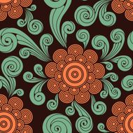 Ornament in national traditional style