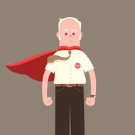 Elderly worker