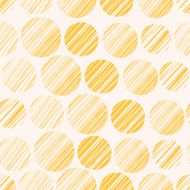 Seamless pattern with hand drawn polka dot ornament N5