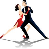 Tango dancers N3