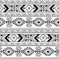 Ethnic ornamental textile seamless pattern N52