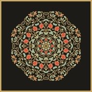 Decorative rosette N9