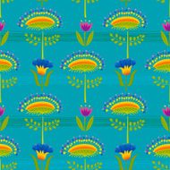 Floral Pattern N605