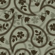 Floral Pattern N606