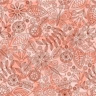 Floral Pattern N607