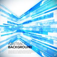 3D Perspective Abstract bright colorful background with lights and lines N2